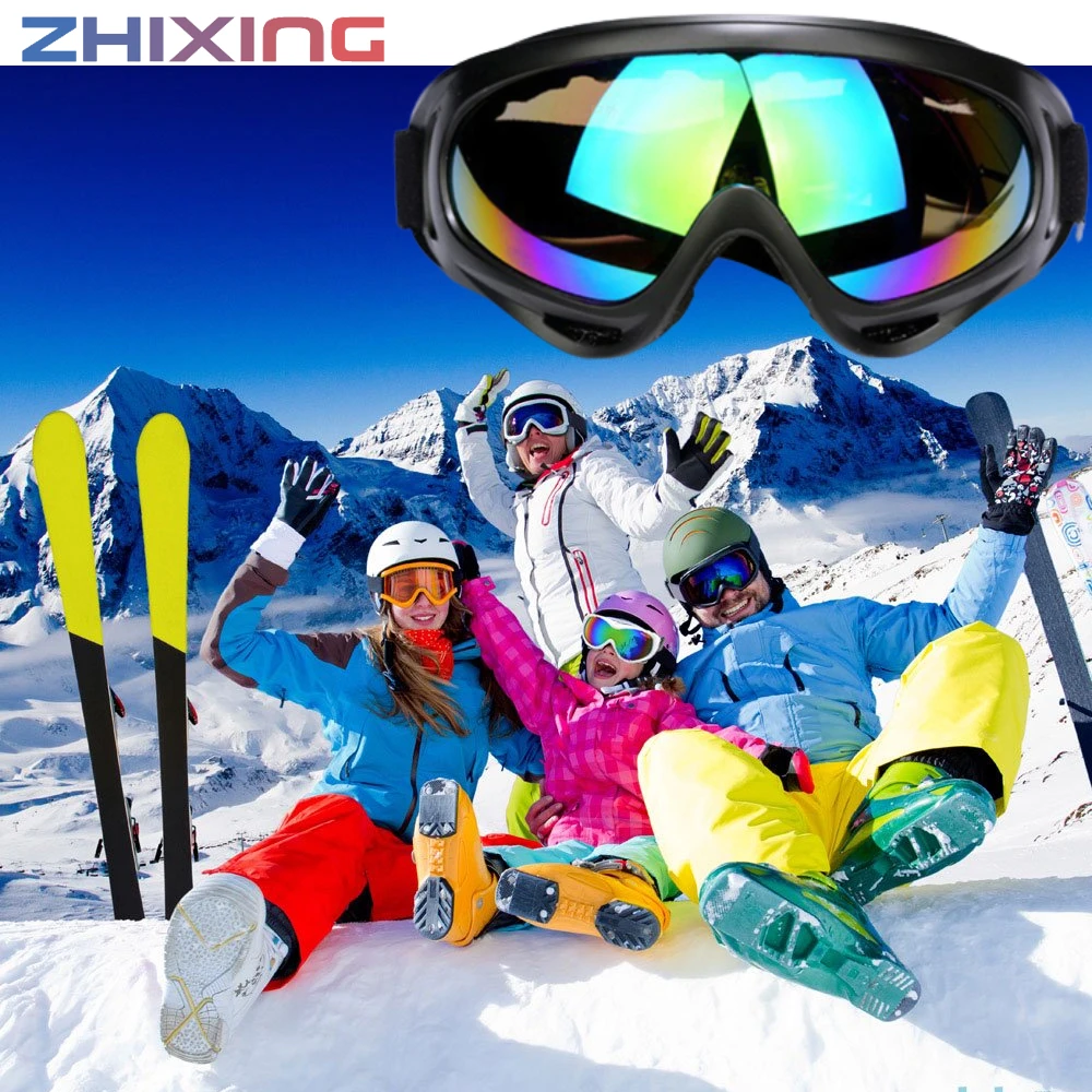 

ZHIXING, очки для верховой езды, очки для катания на лыжах, спортивные солнцезащитные очки, очки для велоспорта, очки для мотоцикла, поставляются с черной сумкой для хранения