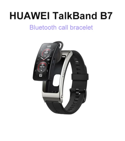 Оригинальный Смарт-браслет Huawei TalkBand B7 1,53 дюймов AMOLED экран Процессор Kirin A1 вызов наушники разговор GPS