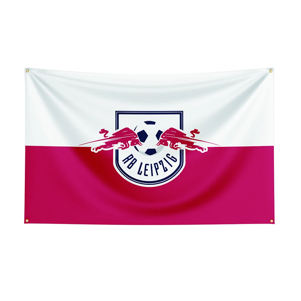 3x5 RB Leipzig Flag Polyester Printed Racing Sport Banner For Decor