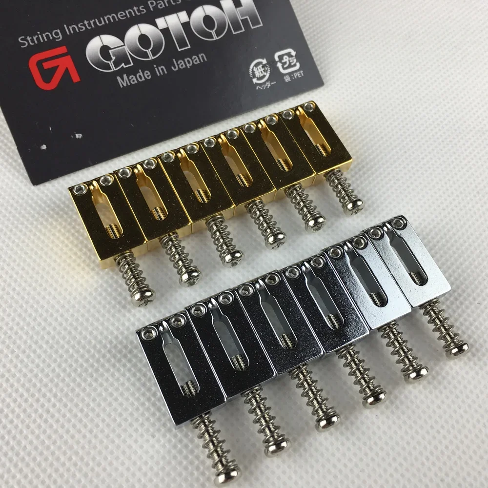 1 комплект оригинальное стальное седло GOTOH S21 седло/бриджа для электрогитары 10 5 мм