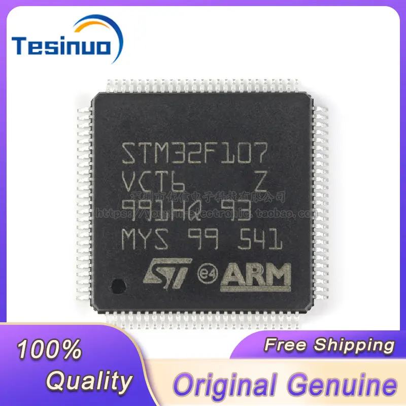 

5/шт. Новый оригинальный STM32F107VCT6 LQFP-100 ARM 32-разрядный микроконтроллер MCU Cortex-M3