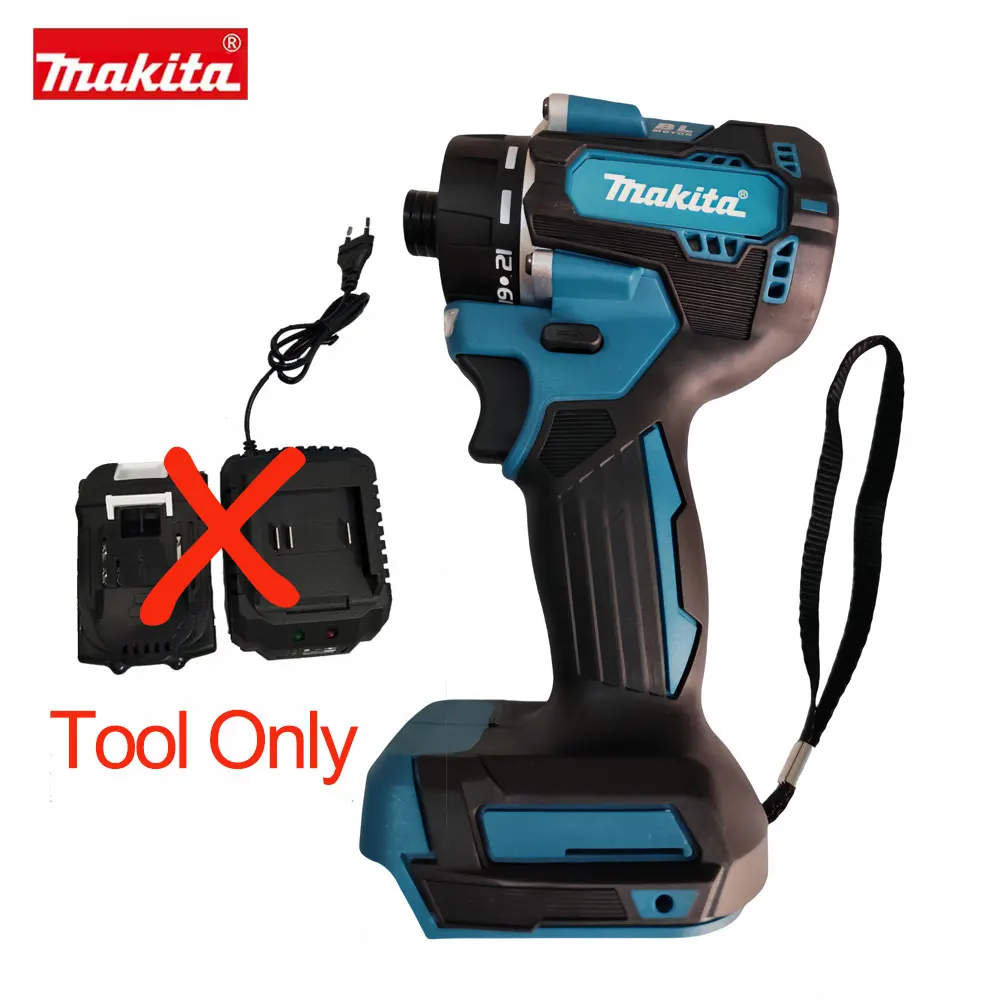 Бесщеточный двигатель Makita с драйвером 18 В 10 мм бесконечный переменной скоростью