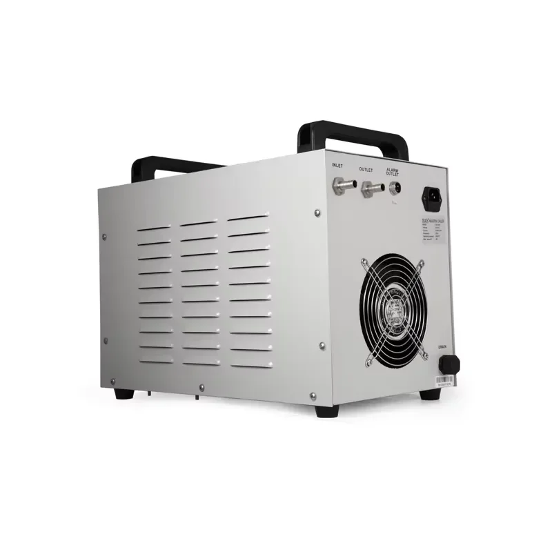 Промышленный водоохладитель LASERPWR Cw3000 50 Вт для гравировально-резательных станков с CO2, охлаждающая трубка, малогабаритный, с воздушным охлаждением (art.: 3920dbdaa2205) - 3920dbdaa2205