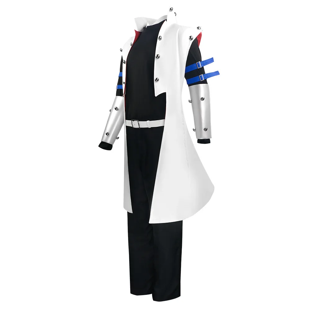 Фото Костюм для косплея по аниме и играм Seto Kaiba: средневековый панк-жакет, готическая униформа Jirai Kei, брюки и тренчкот для взрослых, комплект на Хэллоуин №4