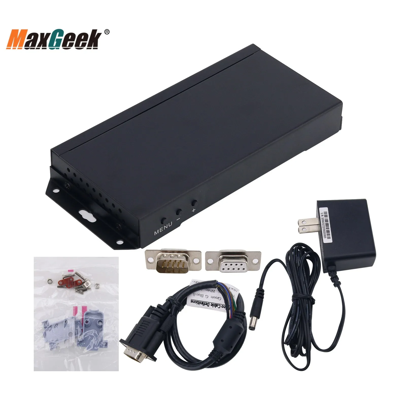 

Maxgeek IVC-829 промышленный монитор, видеоконвертер MDA/CGA/EGA/RGB в VGA для промышленного автоматического преобразования видео