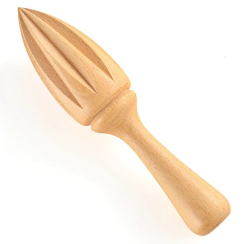 

5Pcs Lemon Squeezer Reamer,Wooden Orange Juice Squeezer Citrus Extractor Reamer Hand Press Manual Juicer For Kitchen