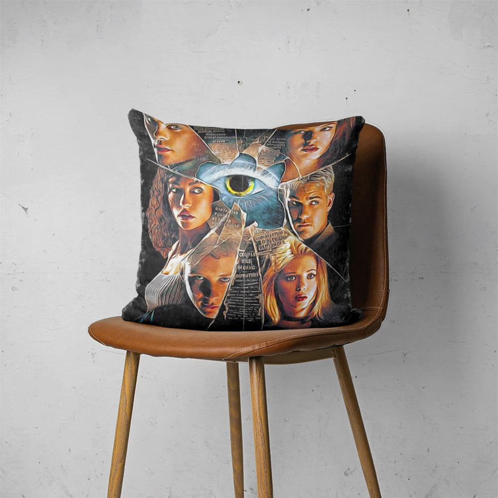 

HORROR MOVIE PILLOW 127 Customizable Bedroom Bed Sofa Hotel Car Lumbar Pillow Fashion Decorative Cover