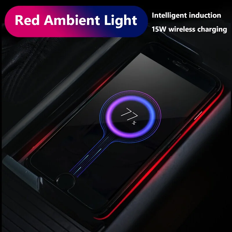 15w car wireless charging board for volvo xc60 s60 v60 xc90 s90 v90 2015 2020 cigarette lighter mobile phone fast charger 12v free global shipping