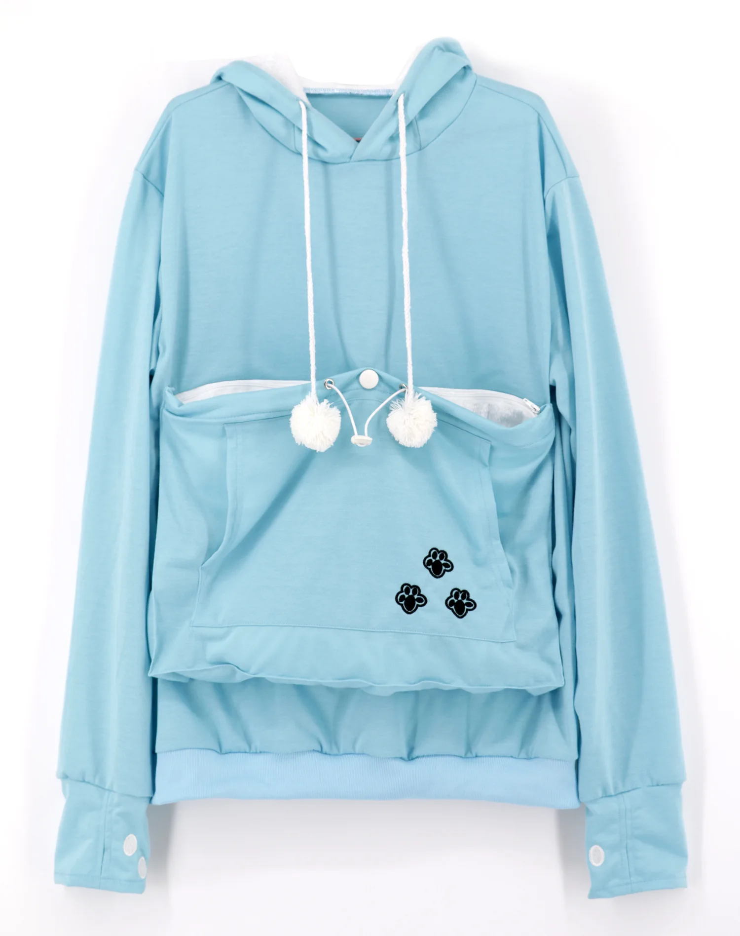 Фабричный продавец толстовка с капюшоном для влюбленных кошек кенгуру собаку