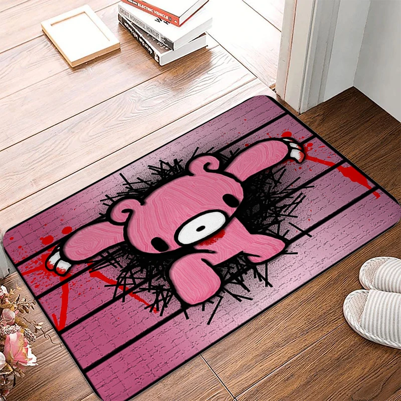 

Коврик для ног, ковер для гостиной, кухни, коврики для прихожей с мрачным медведем, дизайнерские коврики, коврики для приветствия, Нескользящие Коврики для входной двери, дома