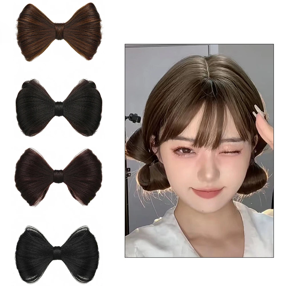 

Vintage Bowknot Side Hairpin Hair Accessories Hair Clip Girls Bow Hairpin Wigs Hair Bows Clips Sweet Barrette Bow Hair Clip