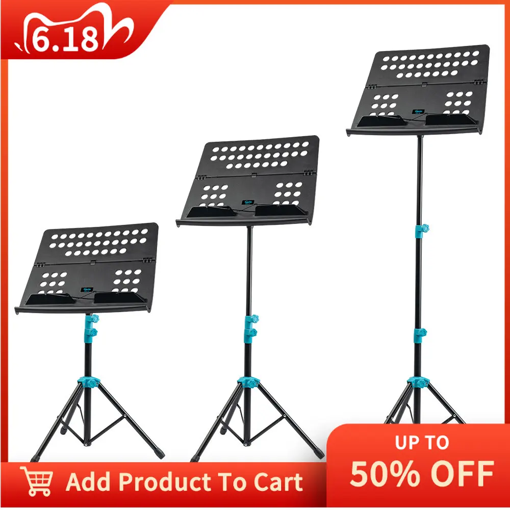 

Складная подставка для музыкальных простыней, штатив из алюминиевого сплава, держатель для музыкальных подставок с сумкой для переноски музыкальных инструментов