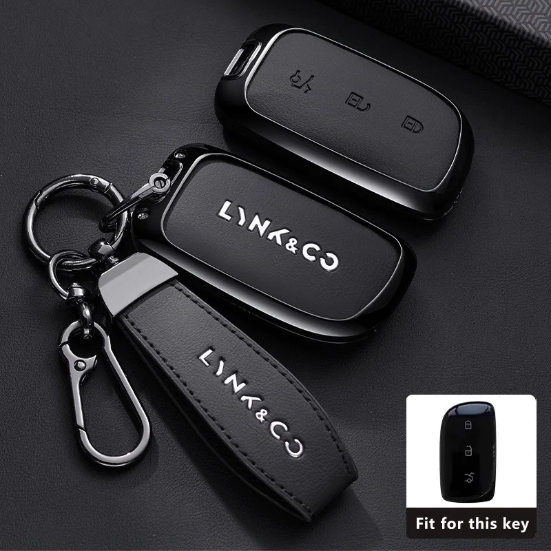 

Чехол Для Автомобильного Ключа Из Цинкового Сплава Для LYNKCO Z20, Lynk & Co Z10, LYNK & CO 900