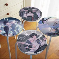 anime tiongkok shi guang dai li ren nordic printing seat cushion office dining stool pad sponge sofa mat non slip chair mat pad