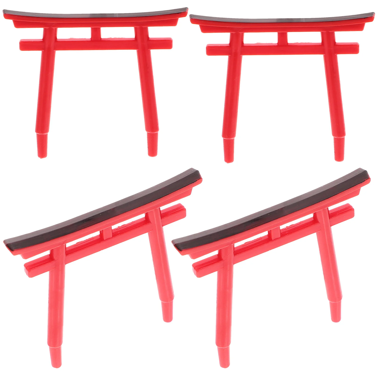 4 шт. мини-аквариум мост украшения японский храм арка игрушки для аквариума