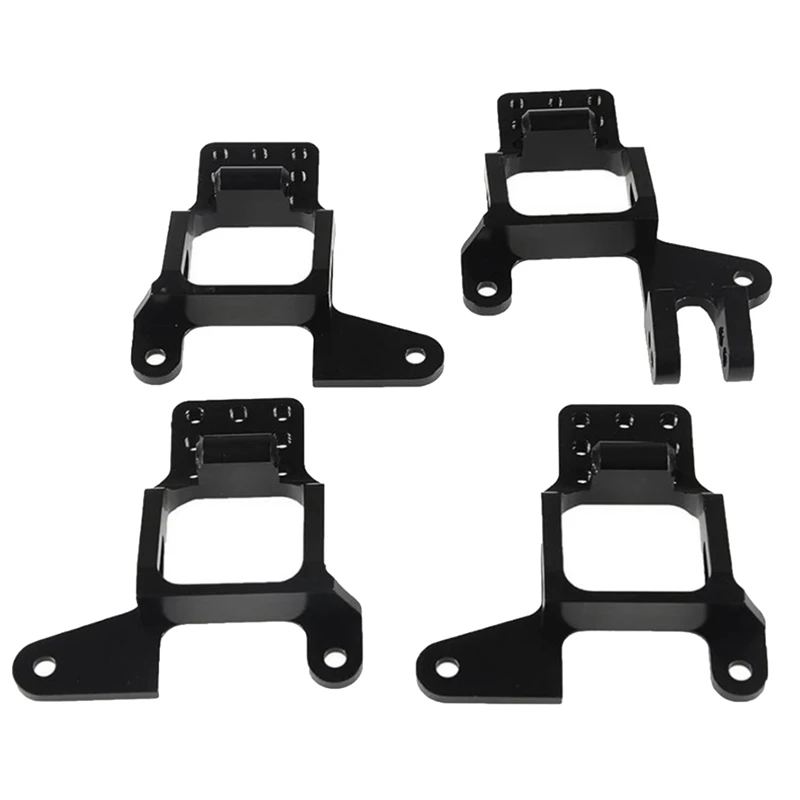 

4 шт. алюминиевые передние и задние амортизационные башни для 1/10 RC Crawler TRX-4 TRX4, обновленные детали