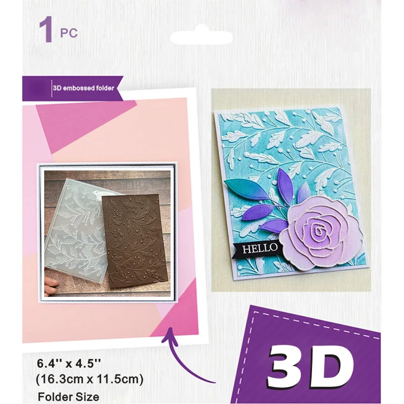 Новинка 2024 г. штамповочная 3d Папка для тиснения инструменты скрапбукинга