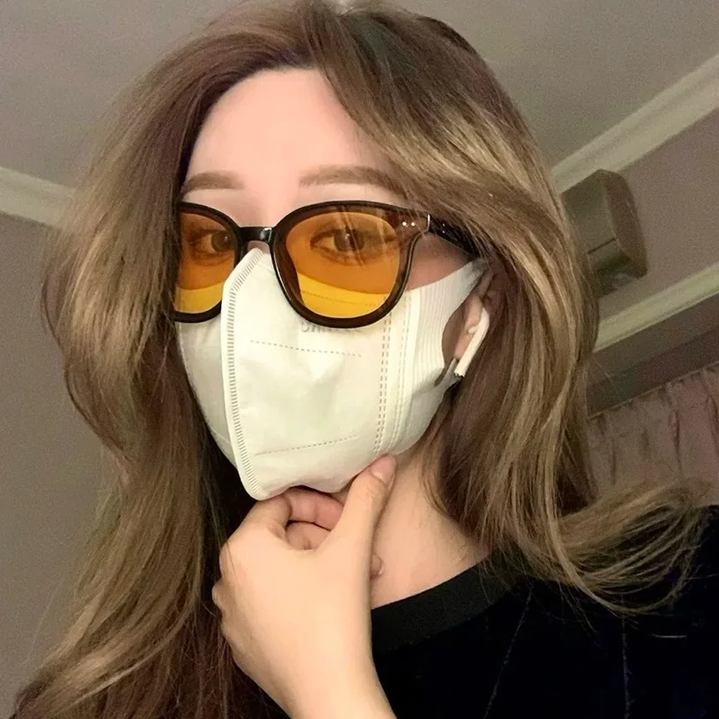 

Квадратные Солнцезащитные очки для женщин в стиле ретро, брендовые дизайнерские солнцезащитные очки большого размера, женские солнцезащит...