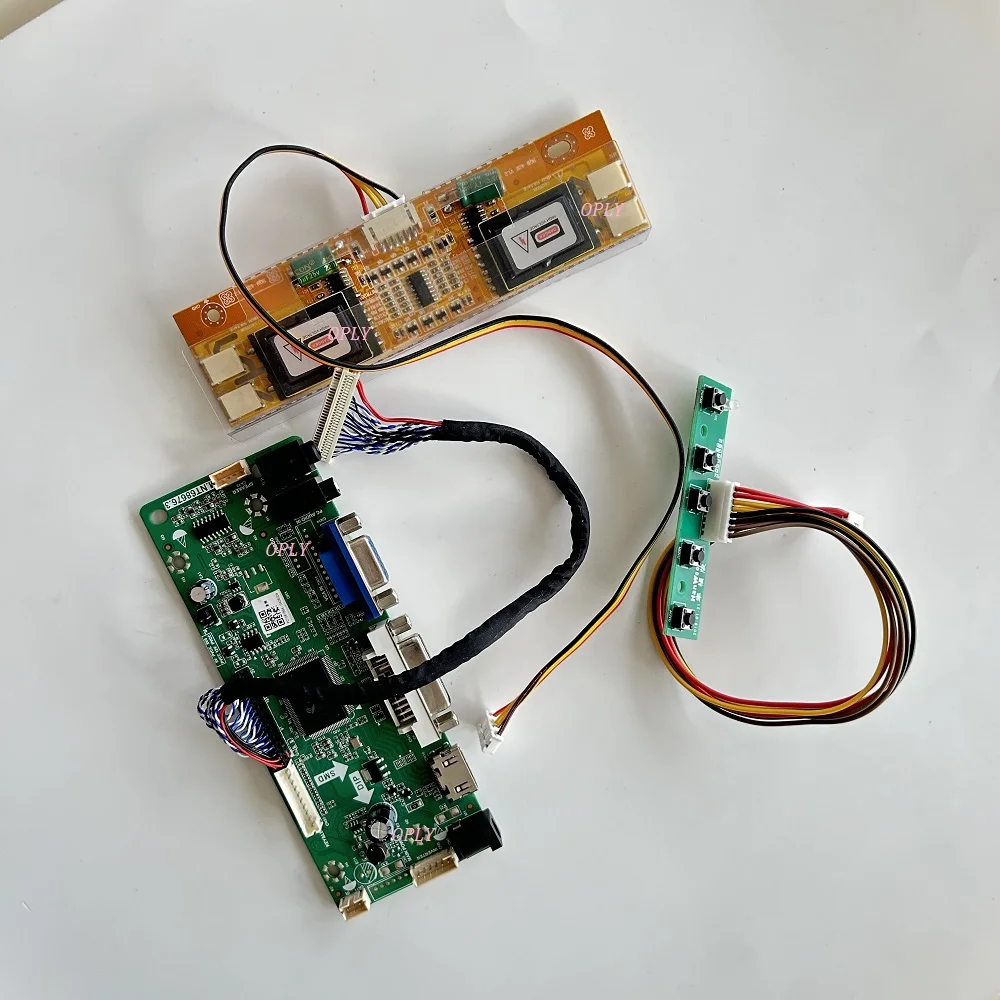 Фото M.NT68676 Плата контроллера HDMI-совместимая VGA DVI для HSD190ME13 HSD190ME13-A10 HSD190ME13-D10 1280X1024 Панель 19-дюймовый экран DIY №1