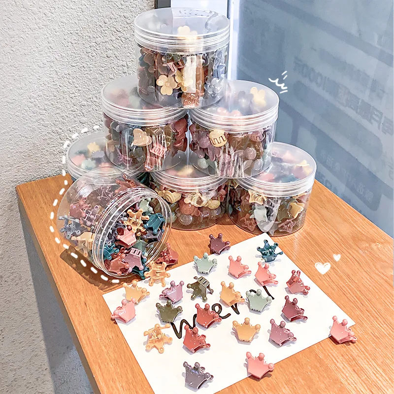 

50pcs Children Cartoon Hair Claws Girls Lovely Hairpins Hair Crab Baby Hair Accessories Hair Clips Headwear Barrettes