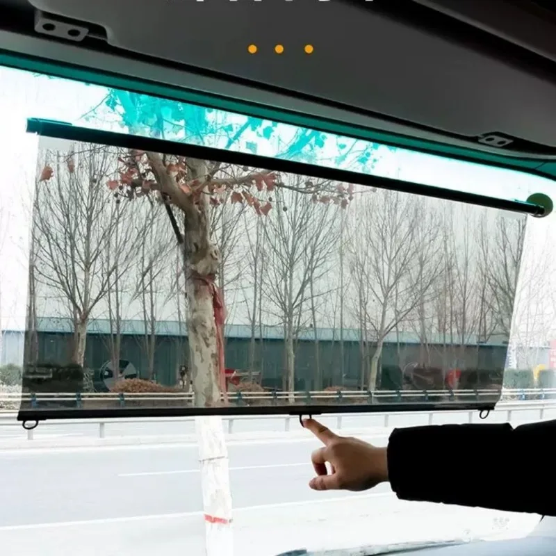 Автомобильный Солнцезащитный Козырек Выдвижной С Колесами Защита От Солнца Для