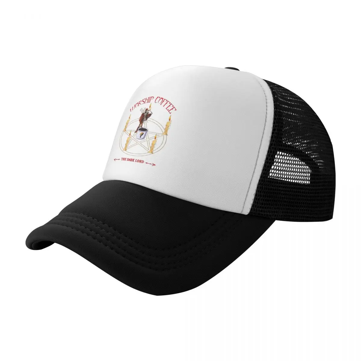 

Worship Coffee The Dark Lord Trucker Hats Baseball hip hop cap Classic Men's and Women's caps