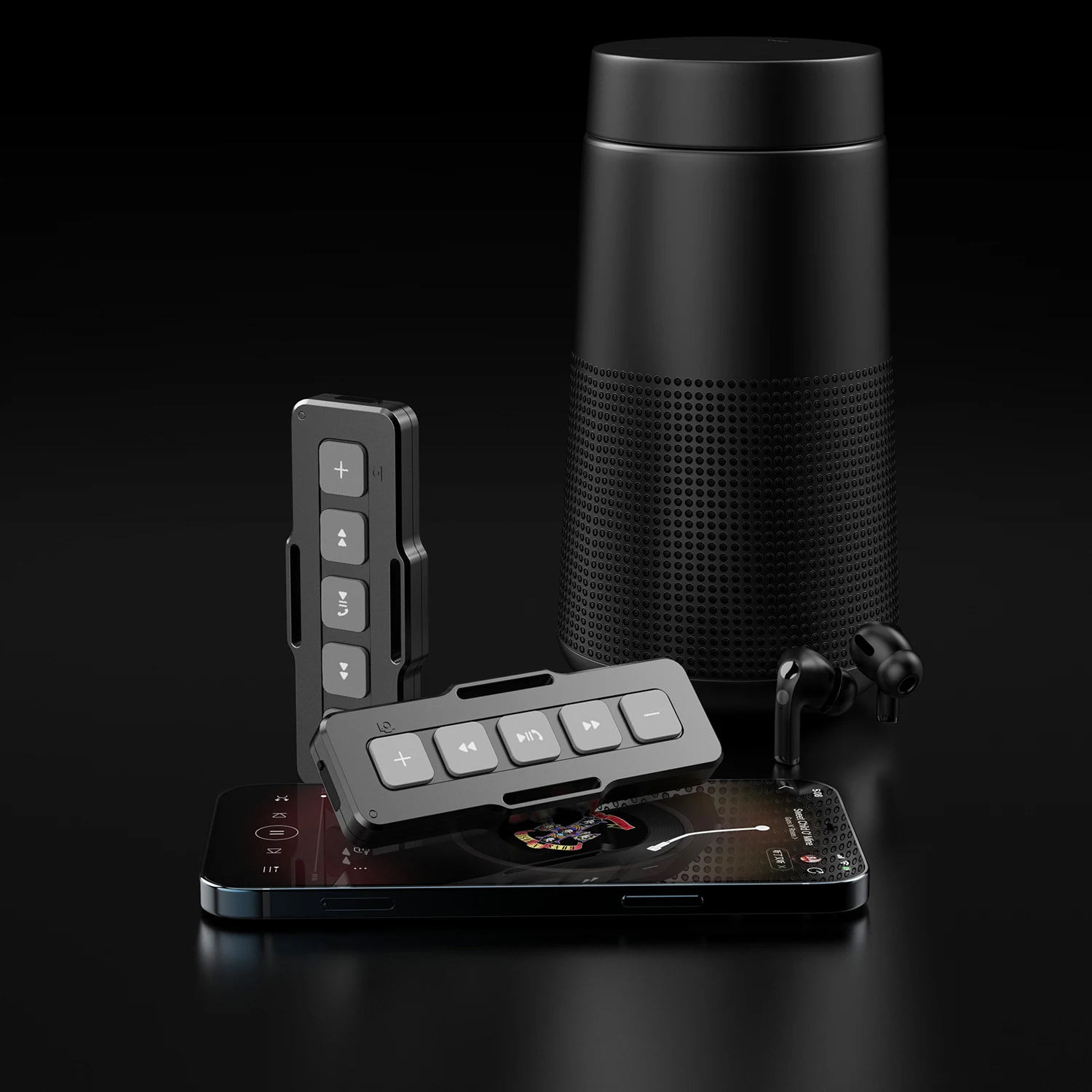 

Беспроводной медиа-пульт дистанционного управления для мотоцикла, Bluetooth 450, мАч