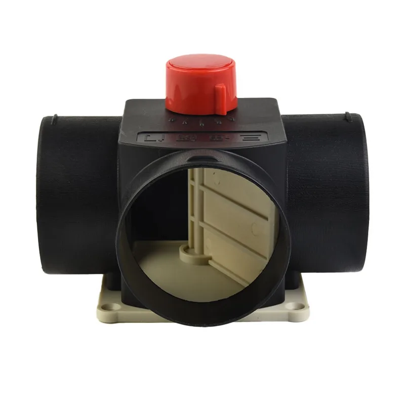 

75 Мм Регулирующий Клапан Воздушного Потока Для Дизельного Отопителя, Вентиляционный Канал, Т-образное Соединение