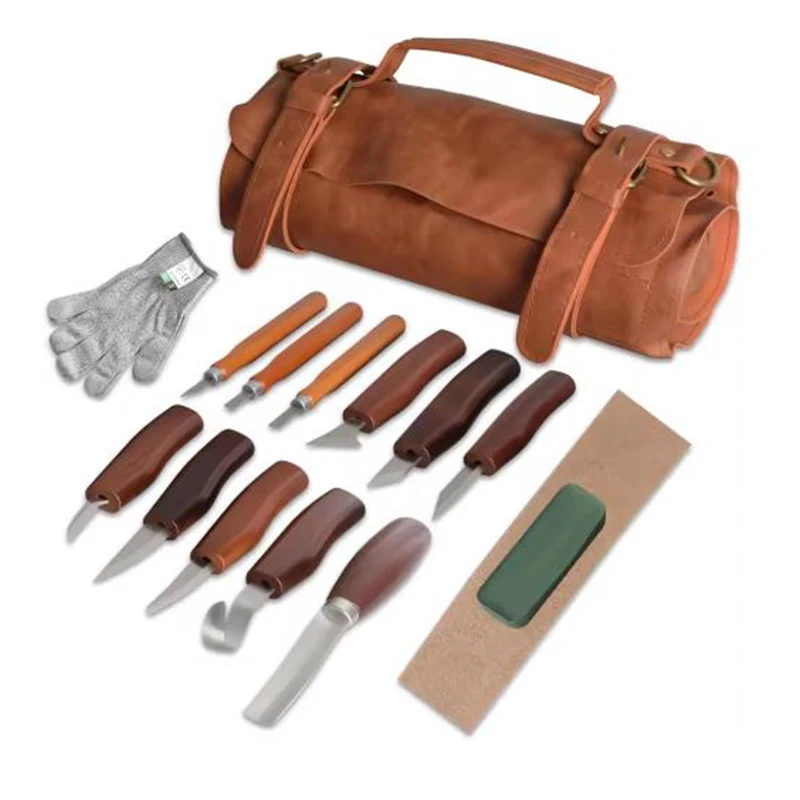 

Профессиональный набор для резьбы по дереву из 15 предметов