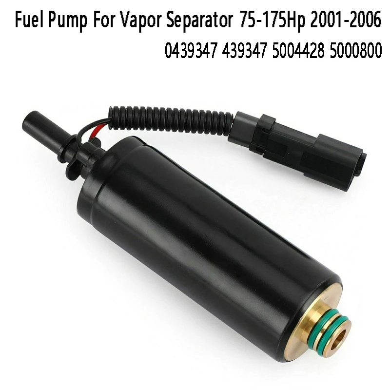 

2X Fuel Pump For Vapor Separator For Johnson Evinrude 75-175Hp 2001-2006 0439347 439347 5004428 5000800 Motor Parts