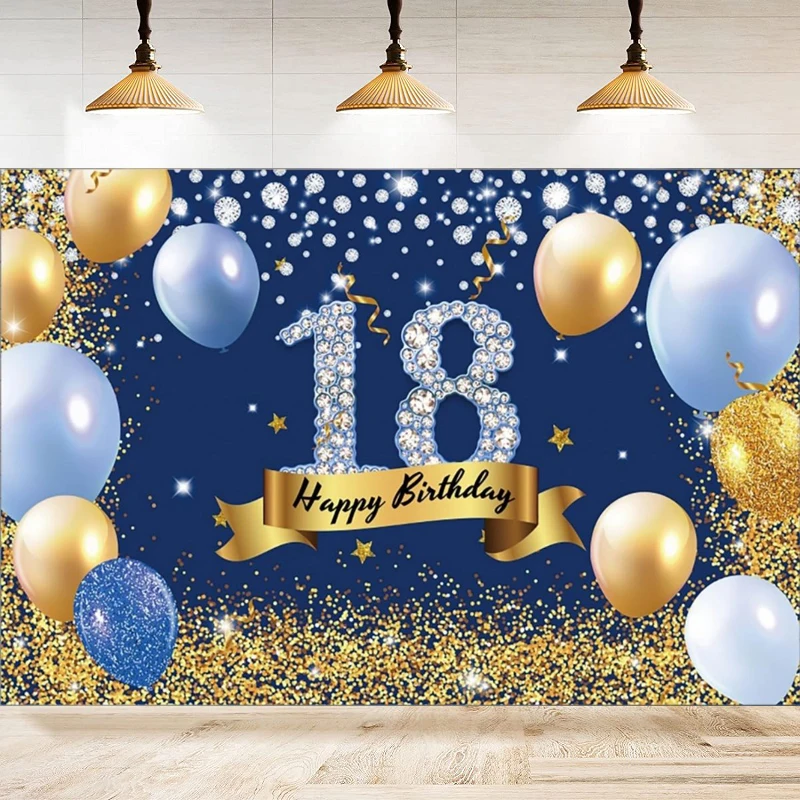 Фон для фотосъемки мальчиков с днем рождения 18 лет воздушные шары фон домашней