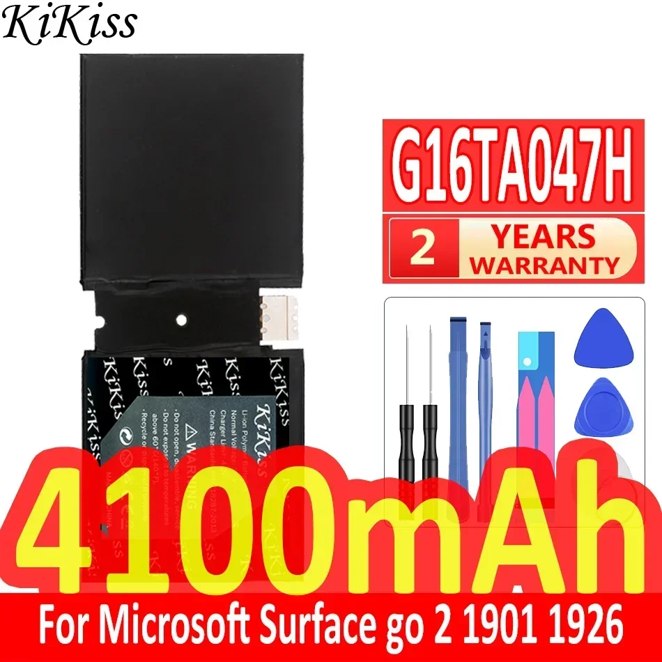 Мощный аккумулятор KiKiss 4100 мАч G16TA047H для Microsoft Surface go 2 go2 1901 1926 Series