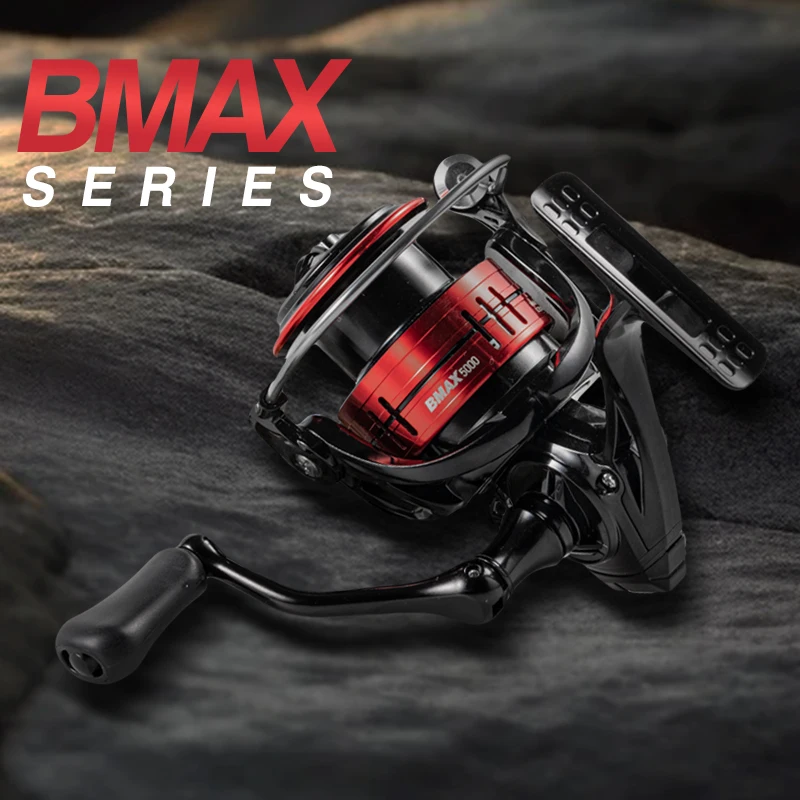 FISHMX BMAX 2000-7000 Спиннинговая Рыболовная Катушка С Металлической Шестерней И