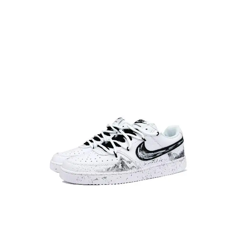 【Настроить】Nike Court Vision 1 обувь для скейтбординга мужские кроссовки DH2987-101