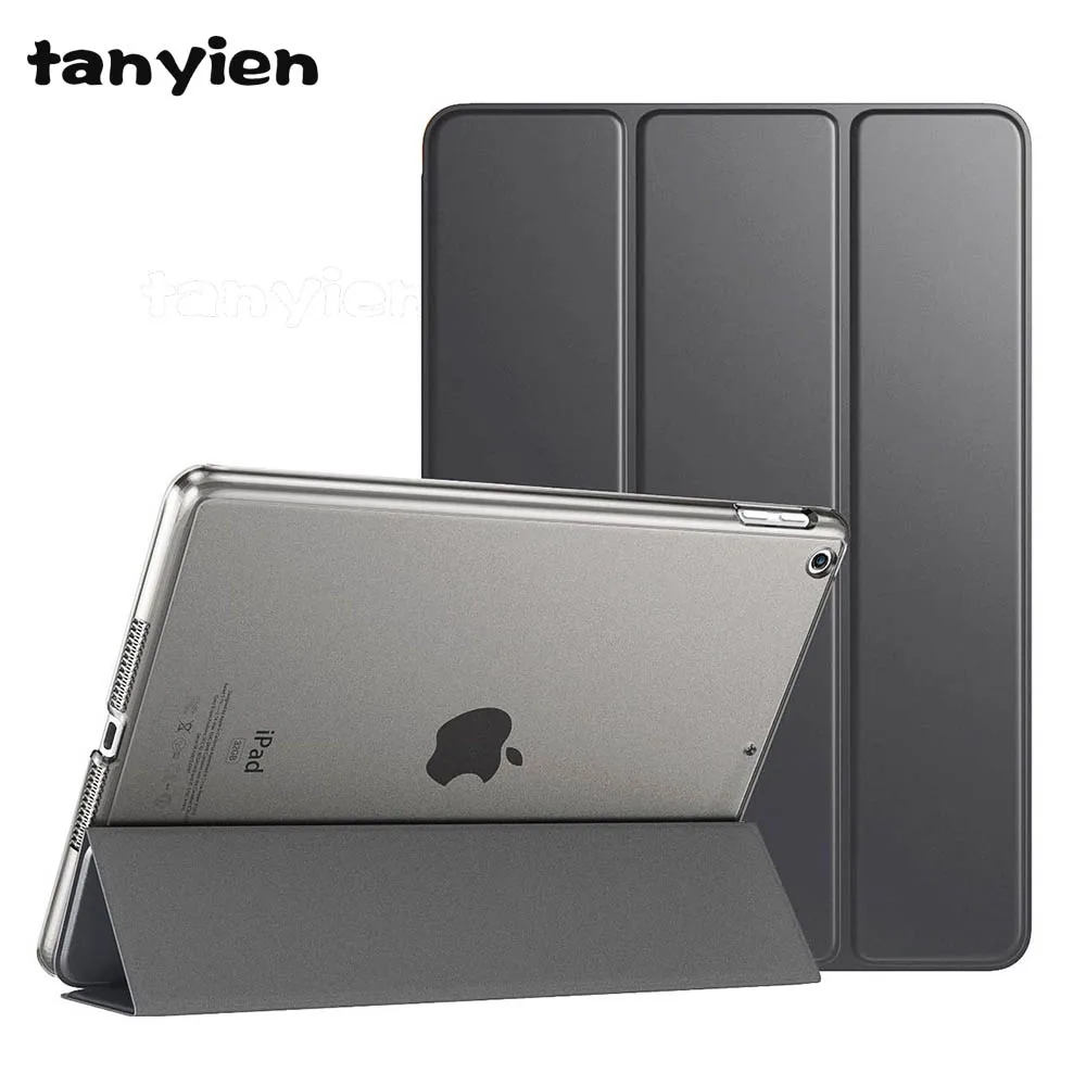 Tablet Case For Apple iPad Mini 1 2 3 4 5 6 7.9 8.3 Mini6 Mini5 Mini4 Trifold PU Leather Magnetic Smart Cover + Tempered Glass
