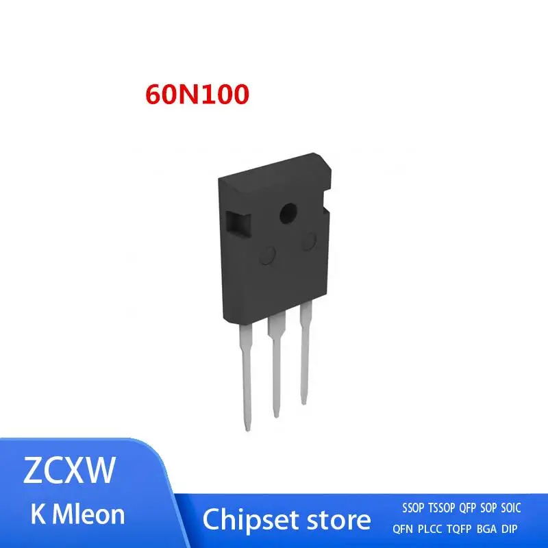 10 шт./лот FGH60N100FTD FGH60N100 60N100 TO-247 60A 1000V IGBT