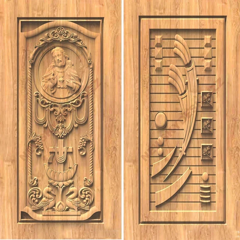 100 шт. рельефный дизайн двери 3D CNC для маршрутизатора ArtCAM Aspire STL ART RLT формат