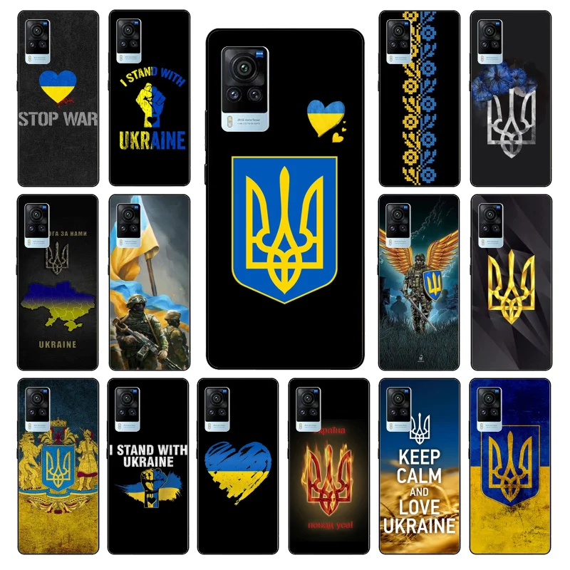 

Hot Ukraine Flag Phone Case for VIVO V21E V21 V23 V23E V2109 Y53S Y33S Y55 Y76 Y31 Y21 Y72 Y01 Y21S Y11S