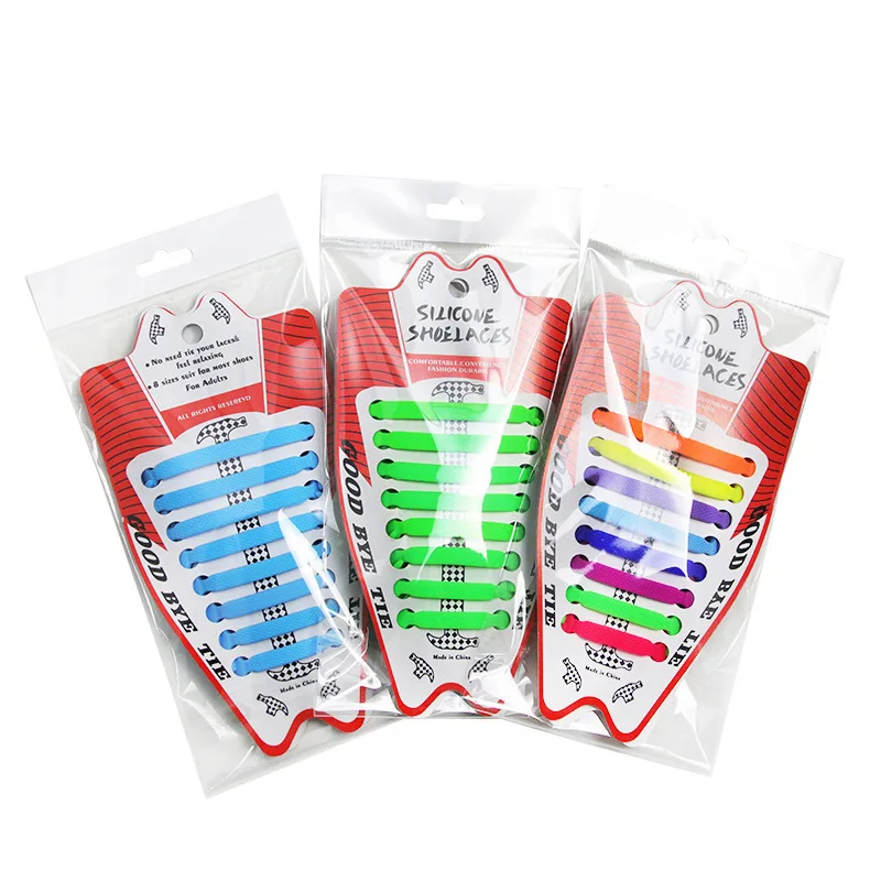 

Use a hammer-shaped silicone shoelace instead of a shoestring