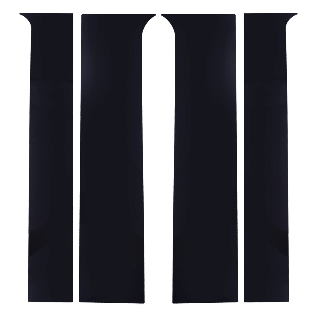 

4Pcs Glossy Black Car Left Right Door Pillar Post Cover Sticker Fit for Chevrolet Colorado GMC Canyon 2022 2021 2020 2019-2015