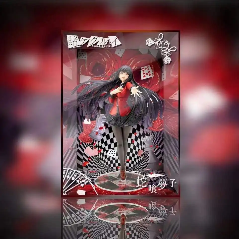 

Jabami Yumeko Meari Saotome Kakegurui 2nd Season PVC Figure Model Figurine Brinquedos Gift