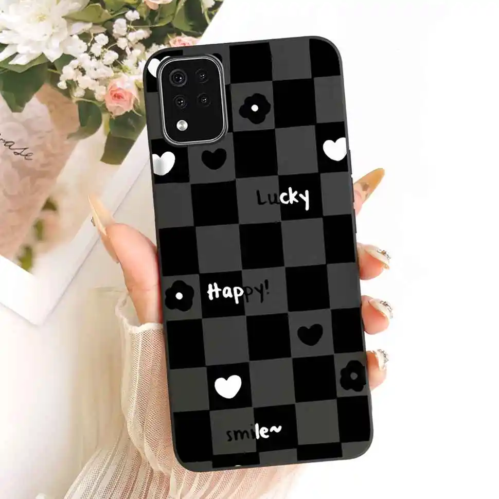 Фото Чехол для LG K42 LMK420 LM-K420, популярный защитный чехол с цветком подсолнуха, черный, для LG k42 K42, чехлы для телефонов 6,6 дюйма, бамперы, чехлы-футляры №2