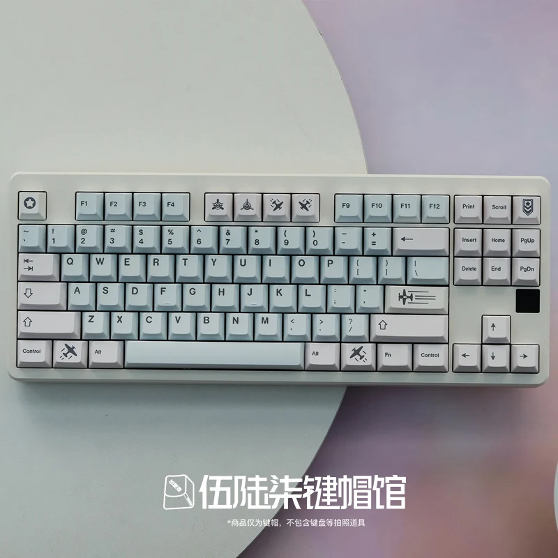 

Air Force keycap 141 keys small full set of pbt sublimation original factory height adaptation 104/68/87/980 and other mechanica