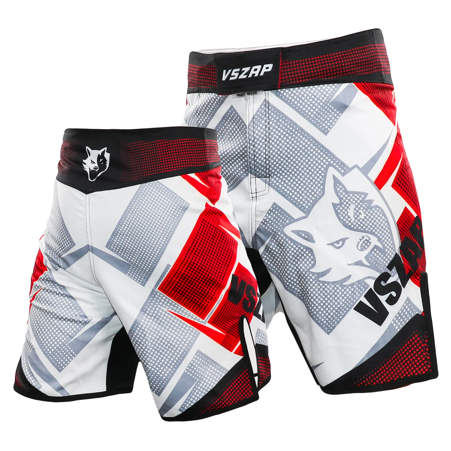 

Vszap MMA Shorts Men's Muay Thai Shorts Bjj Jiujitsu Kickboxing Boxing Training Fight Pants Crossfit Combat Martial Arts Trunks