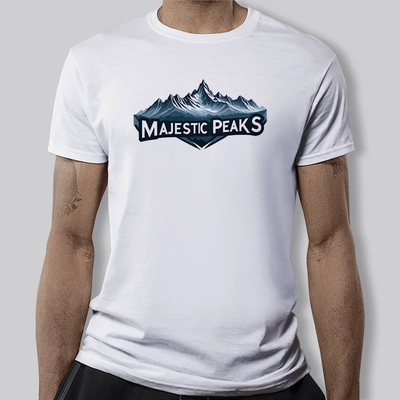 Футболка мужская прочная с круглым вырезом модная свободная Базовая рубашка из