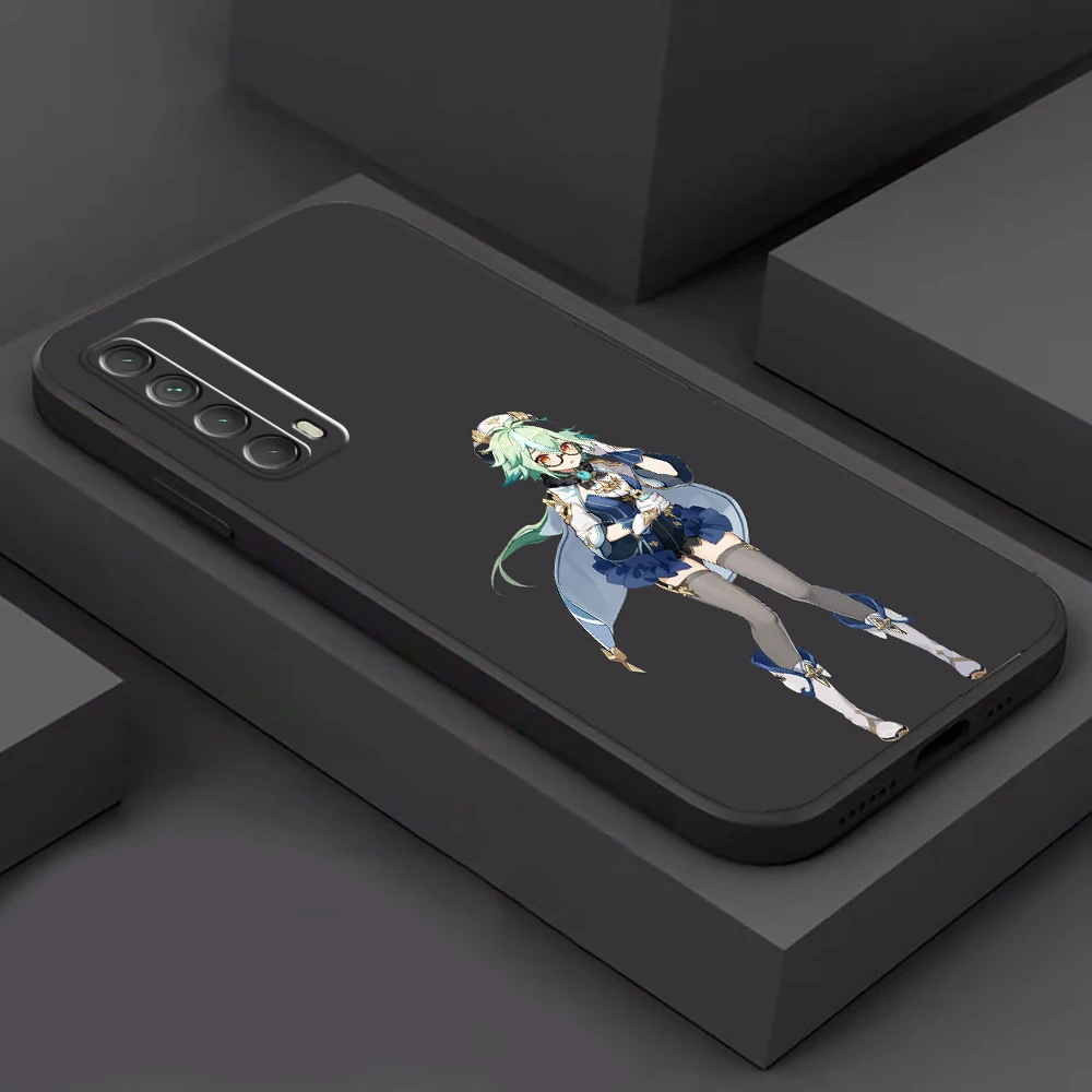 Игровой чехол для телефона Genshin Impact Project Huawei P Smart Z 2019 2021 P20 Lite Pro P30 P40 |