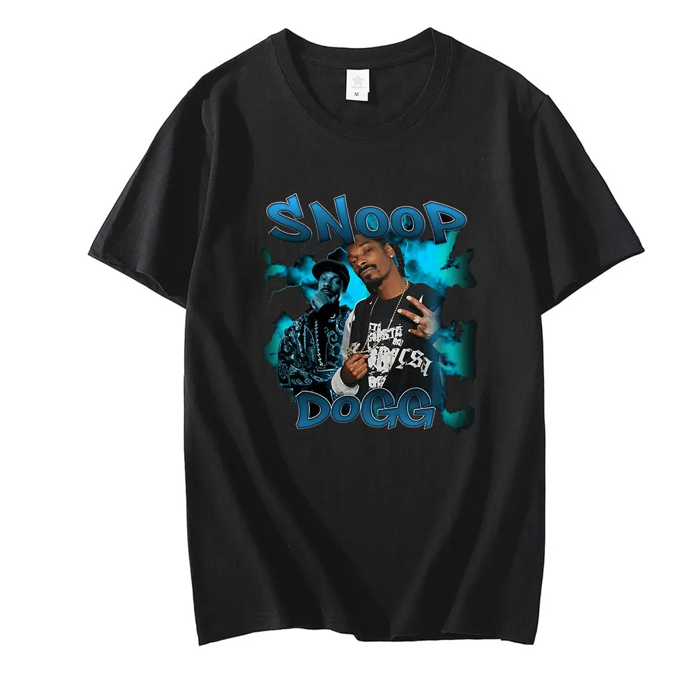 Новинка 2022 модные мужские футболки Snoop Doggy Dogg Harajuku уличная одежда графическая
