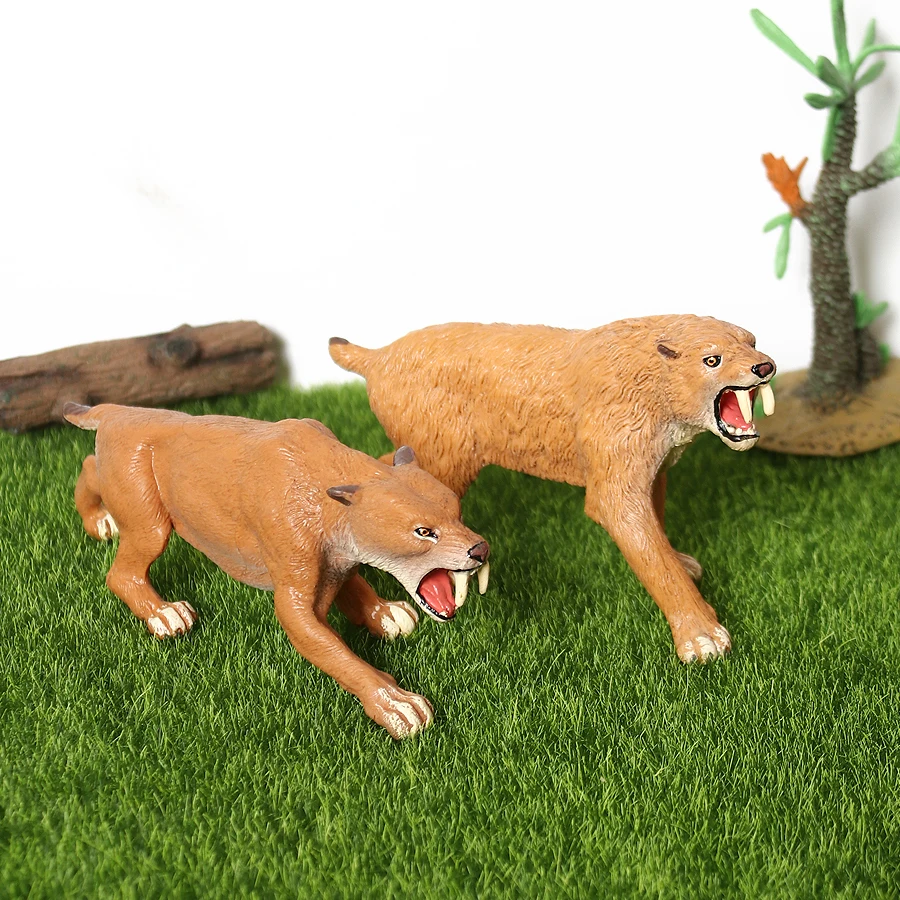 Реалистичная доисторическая фигурка животного Smilodon Mammuthus Lisowicia шерстяной носорог, фигурка мамонта, модель дикого, развивающие игрушки (art.: 3920d38cbca77) - 3920d38cbca77