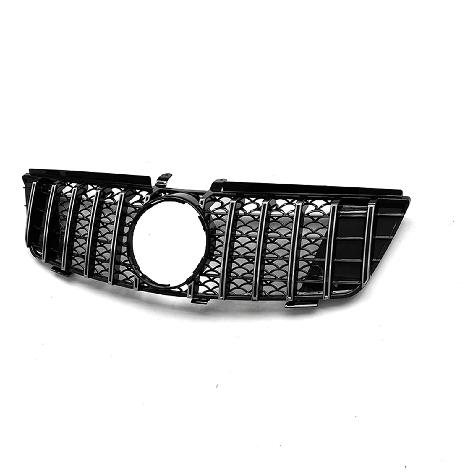Фото Для Mercedes-Benz ML Class W164 ML320 ML350 ML550 GT 2005-2008 Diamonds Style Решетка переднего бампера Сетчатые решетки Автозапчасти №4
