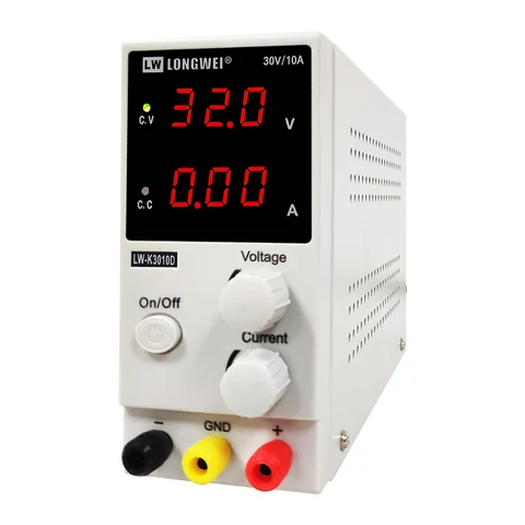 LONGWEI 30V10A LWK3010D Регулируемый источник питания постоянного тока для зарядки лабораторных испытаний